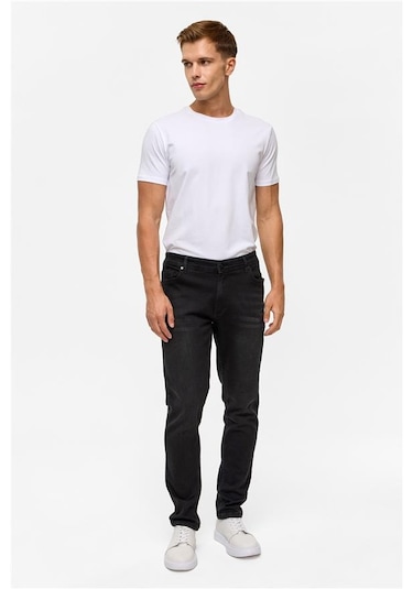 Süvari Siyah Denim Pantolon Pn2016600174-s09 Siyah