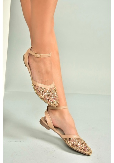 Fox Shoes U726544115 Ten File Kadın Babet Ten-file