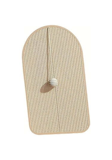 Honeybeeshop 33x55 Oval Asili Tüylü Kedi Tirmalama Pedi Sarkan Toplu Dayanikli Koltuk Koruyucu Oyunca