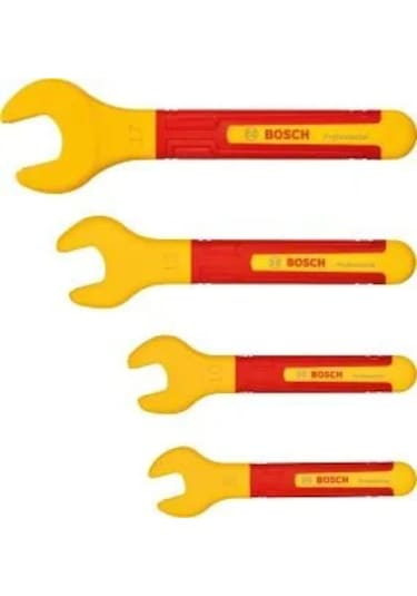 Bosch Profesyonel VDE Açık Ağız Anahtar Takımı 4 Parça - 1600A02NE8