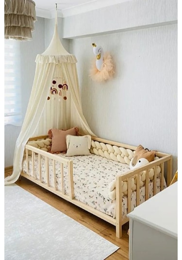 Loolpi Home Ayaklı Montessori Bebek ve Çocuk Karyolası