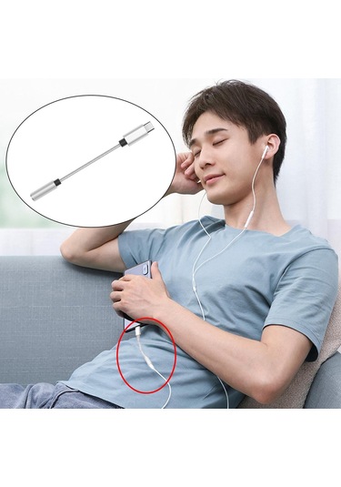 Suntek 3.5 MM Ses Adaptörü Gümüş