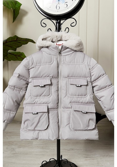 Benitto Kids Erkek Bebek Çocuk Mont 51357 Bej