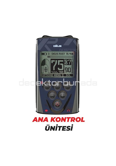 DEUS - 22,5cm HF Başlık, Ana Kontrol Ünitesi (RC), WS4 Kulaklık - FULL PAKET