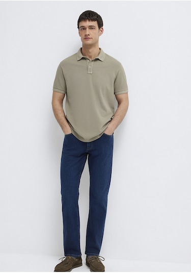 Mavi - Haki Polo Tişört 0613151-70360 Yeşil