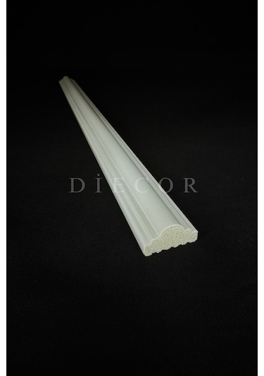 Diecor Dekoratif Boyanabilir 2,5 Cm Duvar Çıtası Hazır Kesimli 5 Adet Çerçeve Paketi Bej Model:xa275