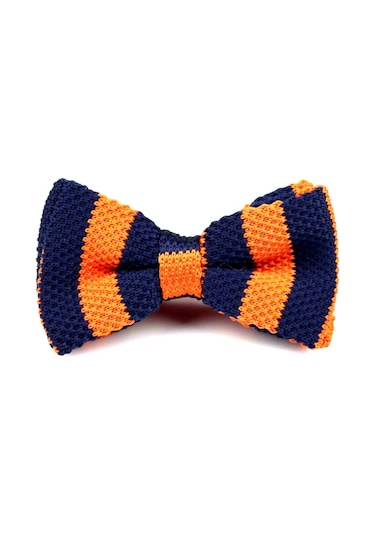 Omark Cotton Knitted Spring Papyon Turuncu Lacivert