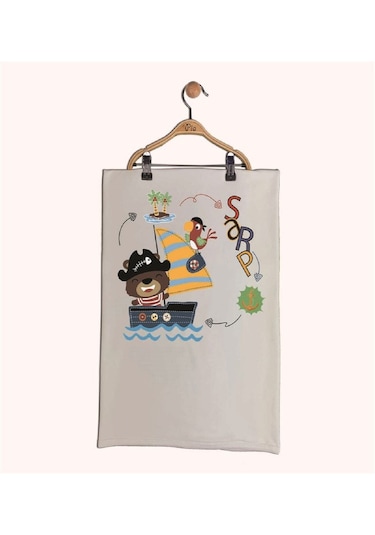 Pia Baby Gl 1938-02 İsme Özel Beşli Tulum Set Krem