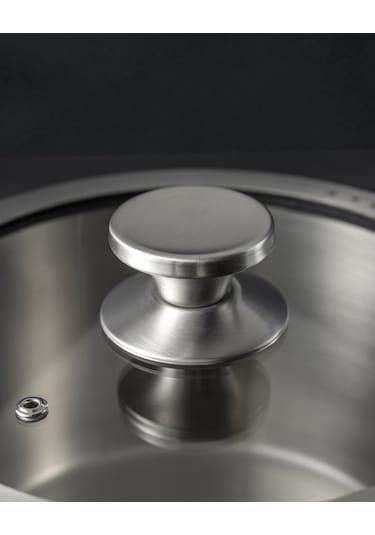 Madame Coco Raye Derin Tencere - Çelik - 22 Cm 8684427146231 Çok Renkli