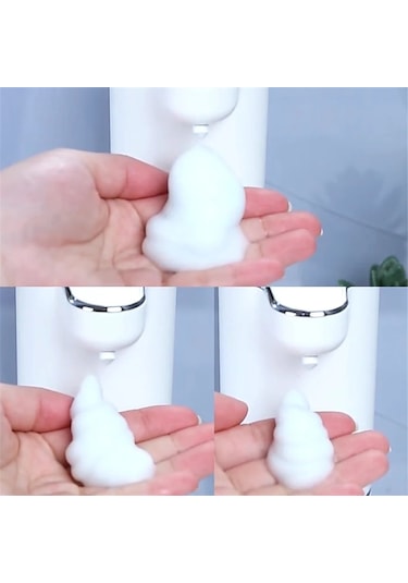 Usb Köpük Dispenseri-dokunmasız Otomatik Sabunluk Köpük Usb Şarj Akıllı Kızılötesi Sensör Sıvı Sabunluk Banyo El Dezenfektanı Dispenseri