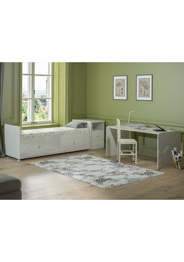 Patiko Sw 704a Büyüyebilen Bebek Odası Takımı Beyaz