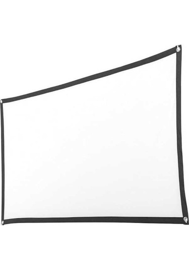 Novahub 72 İnç Taşınabilir Hd Projeksiyon Perdesi - 16:9 Sinema Kalitesi, Ev & Dış Mekan İçin
