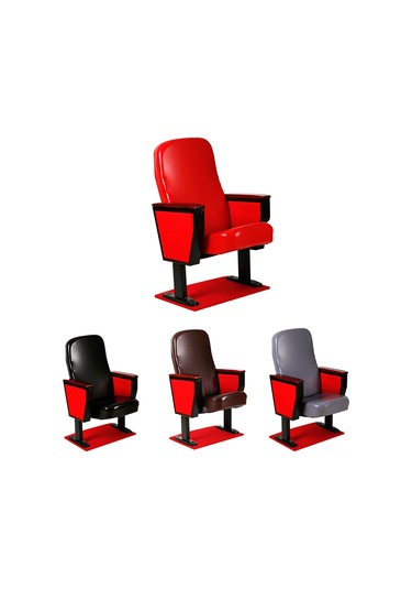 Yaozixa Kiremit Rengi Pu Deri Sinema Sandalye Kılıfı - Su Geçirmez, Lekeden Koruyucu, Esnek Ve Kolay Yıkanabilir Kırmızı