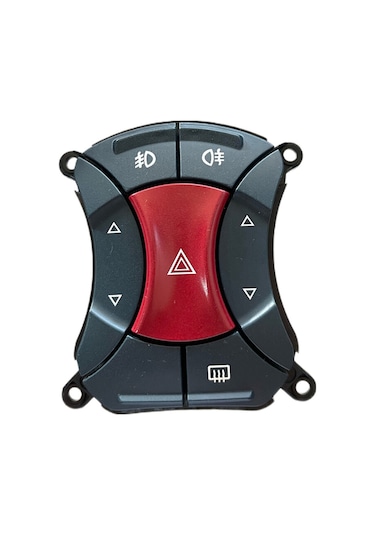 Fiat Doblo Flaşör Dörtlü Düğmesi Cam Açma Düğmesi Anahtarı 2001-2007