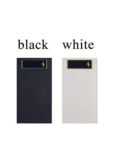 Honeybeeshop 6 Adet 18650 Pil İçin Hızlı Şarj Modu Hızlı Şarj Siyah Type-c Port Çift Çıkışlı Dıy Pil Depolama Kutusu