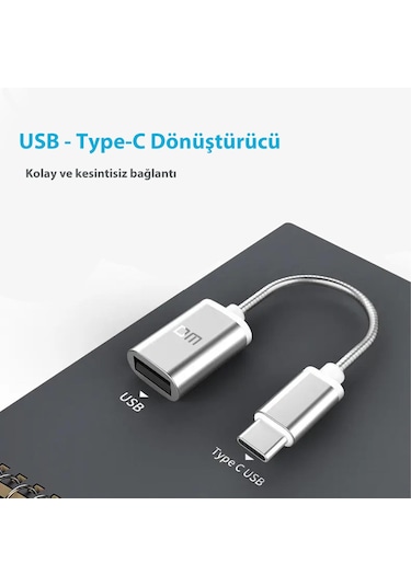 DM Type-C USB Dönüştürücü OTG Kablo