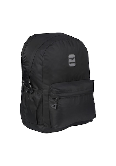 3 Bölmeli Su Geçirmez Kumaş Tablet Bölmeli Seyahat Sırt Çantası 2115s-siyah Siyah