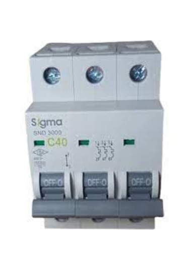 Sigma Otomatik Sigorta 3x40 6ka