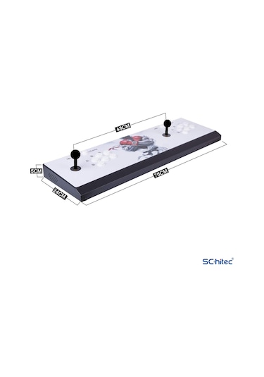 Schitec 4k Arcade Station 3d Pandora Pk 18000 Oyunlu Tv Baglanan Atari Makinası