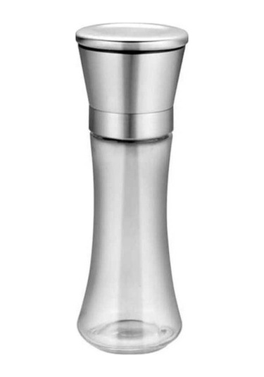 Besthome1 Karabiber Değirmeni Emek Tasarrufu Sağlayan Paslanmaz Çelik Taşınabilir Şişe Baharat Kırıcı Aksesuar Şeffaf