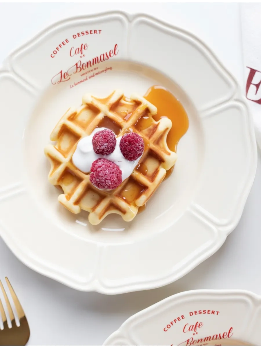 Perex Seramik Tabak Seti 2 Adet, 22 Cm 348951468 Sütlü