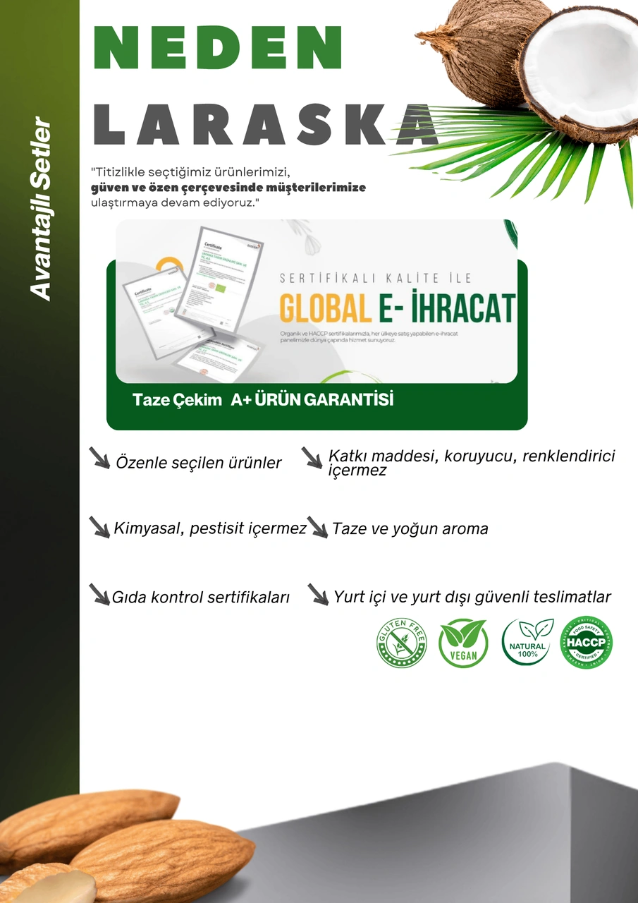 Glutensiz Un Seti Badem Unu 250g Hindistan Cevizi Unu 250g