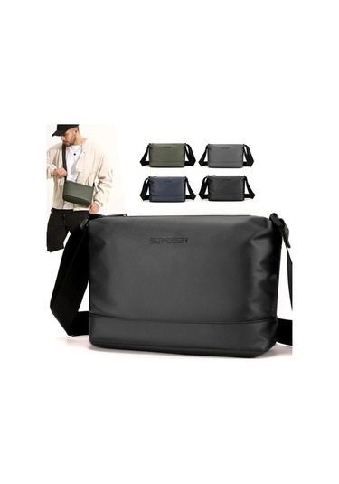 Novahub Erkekler İçin Wepower Omuz Çantası, Hafif & Rahat, Banliyö Messenger, Ordu Yeşili Yeşil Yeşil