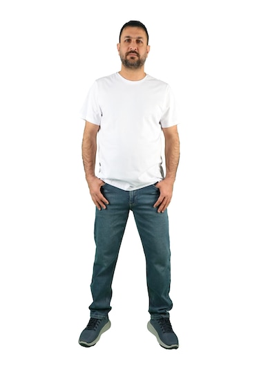 Erkek Kot Pantolon Mavi