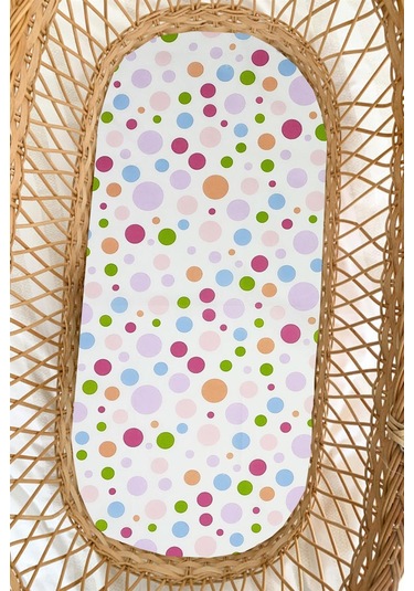 60 X 120 X 15 Cm Lastikli İpeksi Bebek Çarşafı