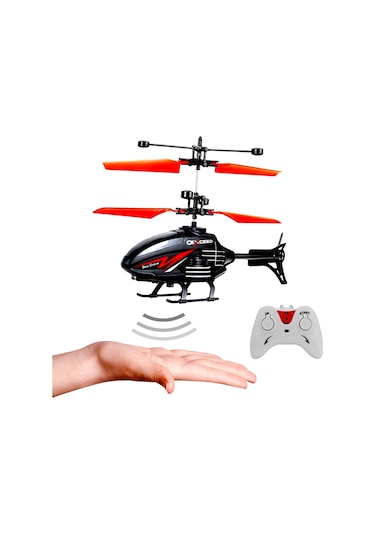 El Sensörlü Helikopter Uzaktan Kumandalı Şarjlı Drone 20cm