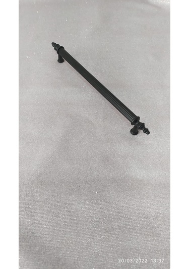 Sehrimanoglu 192mm Osmanlı Kulp Mat Siyah Çekmece Dolap Mobilya