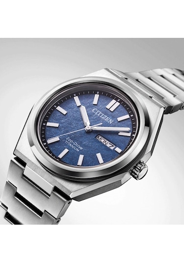 Citizen Zenshin Super Titanium Aw0130-85le Erkek Kol Saati Gri