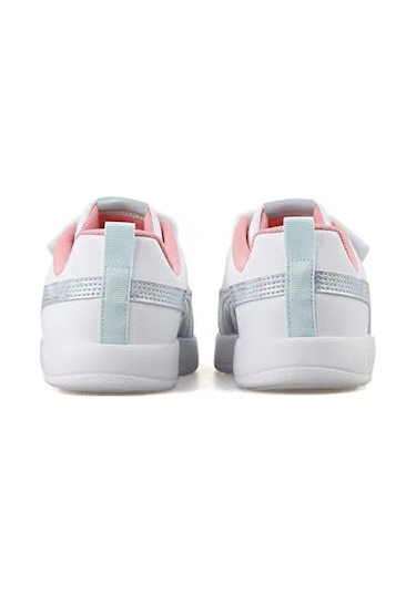Puma Courtflexv3 Space Belle V Ps Çocuk Günlük Ayakkabı 40434501 Beyaz Beyaz
