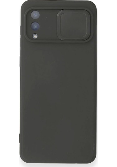 Nettech Samsung Galaxy A02 Uyumlu Kızaklı Kamera Korumalı Arka Koruma Kılıf - Lila Lila