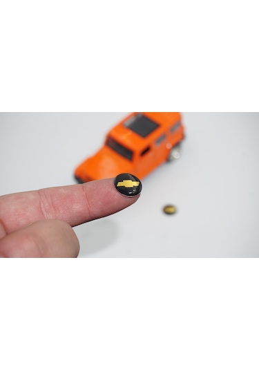 Chevrolet Oto Anahtar 3M Metal Alaşım Logo 2Li Set