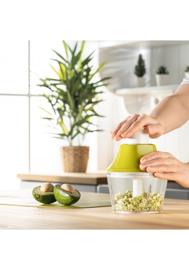 Ceronni Dinamik Manuel Doğrayıcı Rondo Yeşil Yeşil