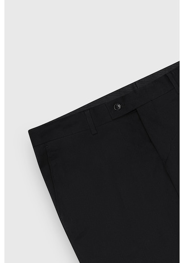 Ac&Co / Altınyıldız Classics Slim Fit Dar Kesim Klasik Yan Cep Erkek Pantolon - Siyah