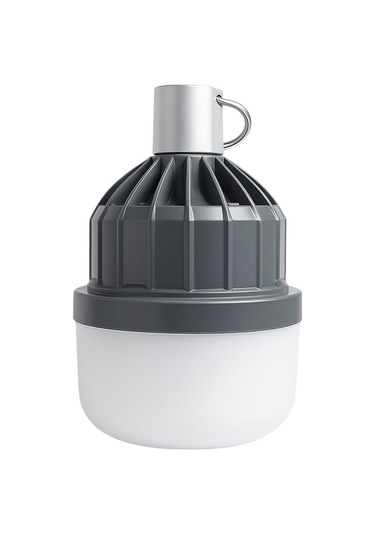 Ayt Ledx Ln-616 80 Watt Type-c Şarjlı Taşınabilir Asma Kancalı Kamp Çadır Lambası 6500k 1200mah 3 Modlu Abs Malzeme Beyaz