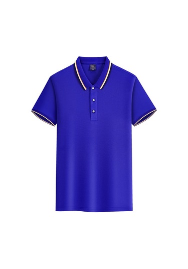 Polo Gömlek İş Kıyafetleri Özel Yazlık Kurumsal İş Kıyafetleri Kısa Kollu Kraliyet Mavisi