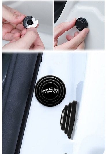 Mitsubishi Prenses Uyumlu Kapı Çarpma Önleyici Araba Kapı Ses Ve Darbe Emici Pad 10 Adet