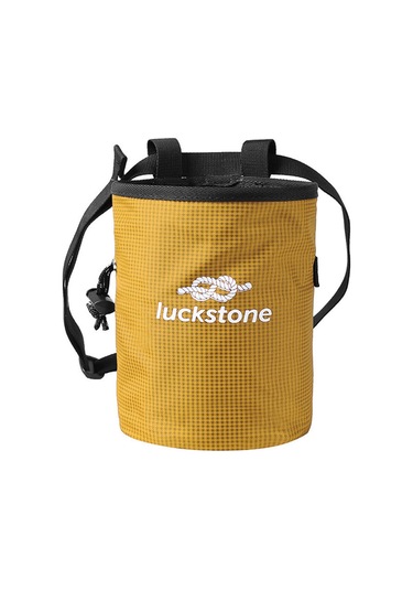 Luckstone-açık Kamp Tırmanma Tebeşir Çantası Ayarlanabilir Bel-sarı Sarı