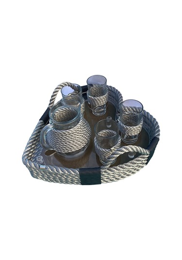 Saki Kalp Tepsi | Gri