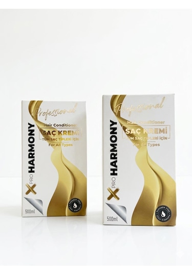 Xpro Harmony Tüm Saçlar İçin Saç Bakım Kremi Seti 2 500:1000 Ml