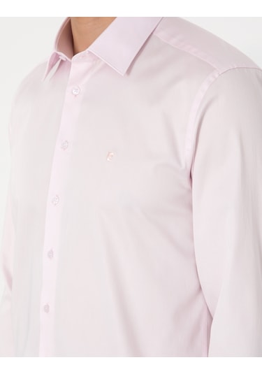 Pierre Cardin Erkek Açık Pembe Gömlek Basic 50305127-vr078 Açık Pembe