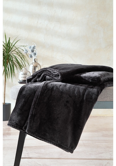 Yataş Bedding Olenna Wellsoft TV Battaniyesi 140 x190 CM Antrasit