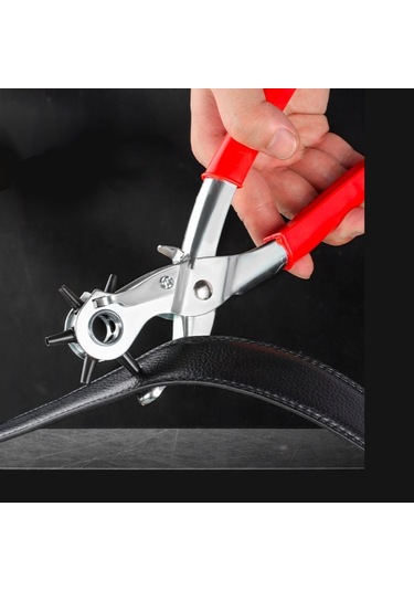 Buffer 6 Farklı Boyutta Kemer Delme Pensesi Kemer Delici Delik A