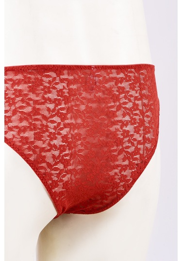 Loya Kadın Kırmızı Nirvana V Slip Külot Kırmızı