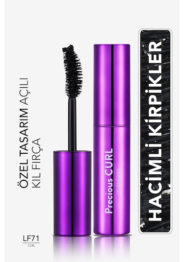 Flormar Precious Curl Kıvırıcı Maskara LF71 (Siyah)