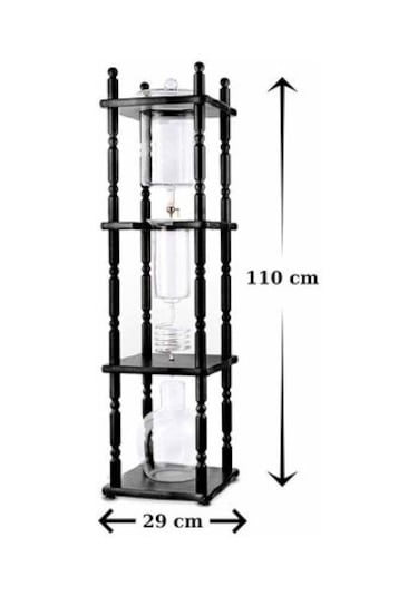 EPİNOX SOĞUK KAHVE DEMLEME 3 LT SİYAH (SKS-30)