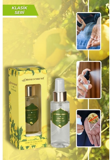 Mouvement 80 Derece Klasik Limon Kolonyası 100 ML